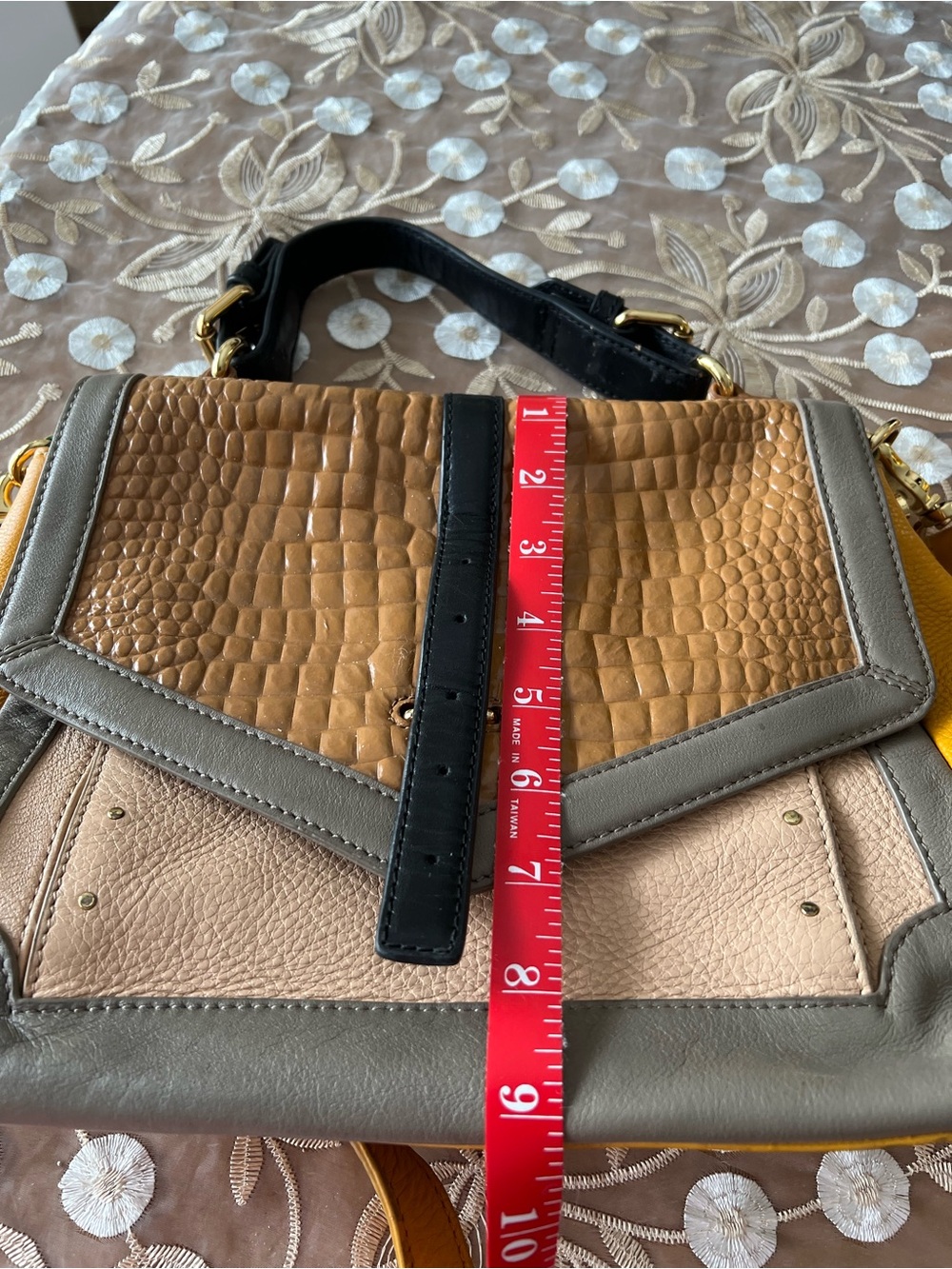 Tory Burch Multi Color Leather Bag